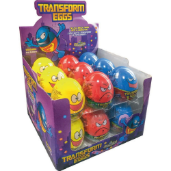 Tranform Eggs Oeufs fantaisie Funny Candy - boîte de 18