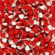 Petits coeurs fraise crème - 1kg