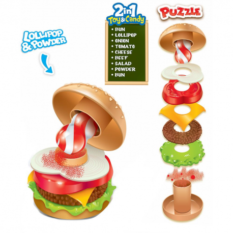 Big burger Johny Bee - Boîte de 12