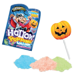 Hallow Popping Lollipop Johny Bee - boîte de 36