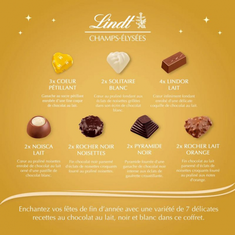 Champs-Elysées boîte Edition Or 181g