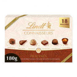 Lindt boîte Connaisseurs pralinés 180g