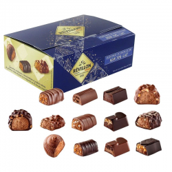 Ballotin de chocolats noir et au lait Révillon - 310g