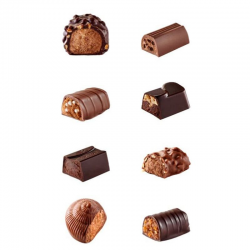 Ballotin de chocolats au lait et noir Révillon - 80g