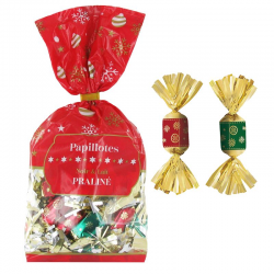 Papillotes praliné fabrication Révillon - sachet de 840g