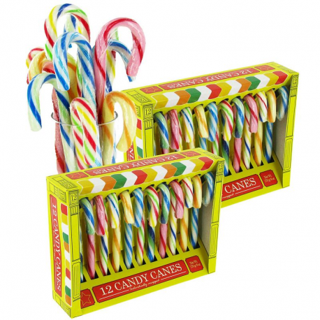 Candy canes 12,8cm - boîte de 12