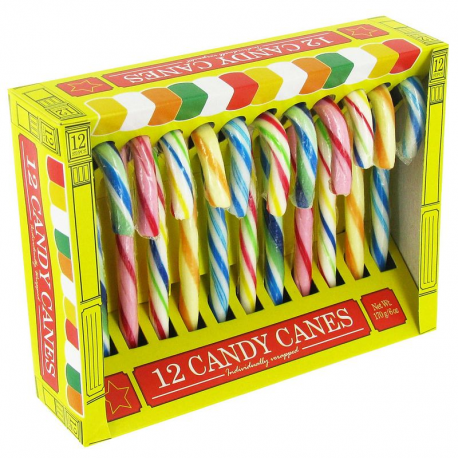 Candy canes 12,8cm - boîte de 12