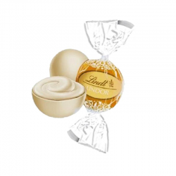 Boules Lindor - chocolat bLanc Lindt - 375g