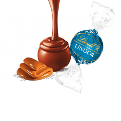 Boules Lindor - chocolat caramel beurre salé Lindt - 375g