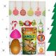 Sachet Goûter de Noël Gourmand 8 pièces (dont madeleine et boisson)