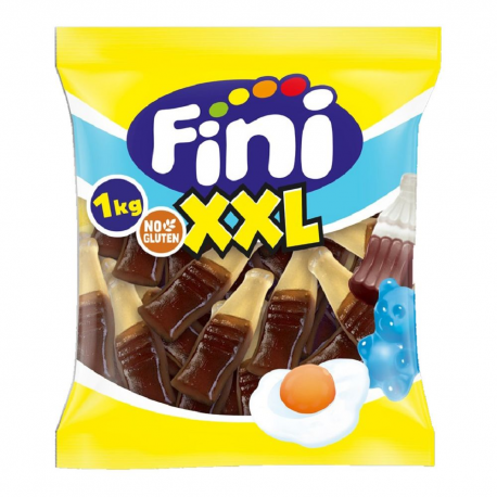 Bouteilles de cola géantes lisses XXL 33g - 1kg