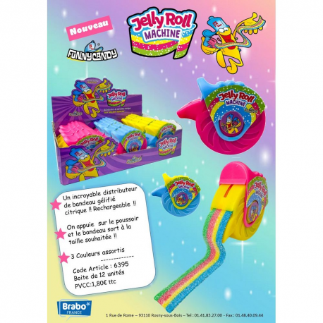 Jelly Roll machine - boîte de 12