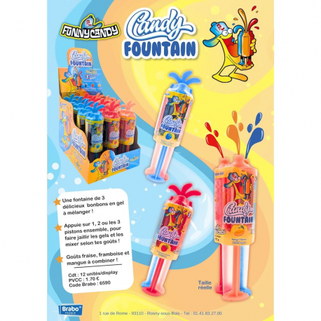 Candy fountain funny candy
