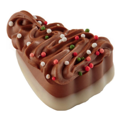 PRECOMMANDE Chocolats Arbres de Noël praliné noisettes - boîte de 1.500kg