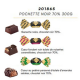 Papillotes en chocolat noir 70% Révillon - pochette de 300g