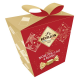Papillotes noir 70%, lait et blanc Révillon - pochette de 300g