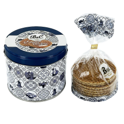 Gaufres fourrées caramel - Boîte métal 260g