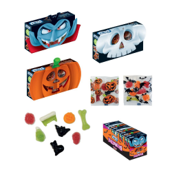 PRECOMMANDE Halloween mix box 80g - lot de 20