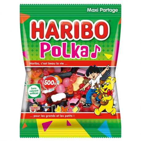 Polka HARIBO - sachet de 500g