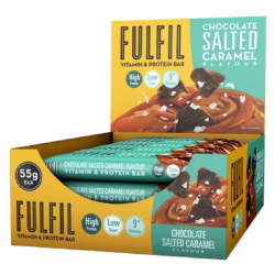 Fulfil chocolat et caramel salé 40g (vitamines et protéines) - boîte de 15