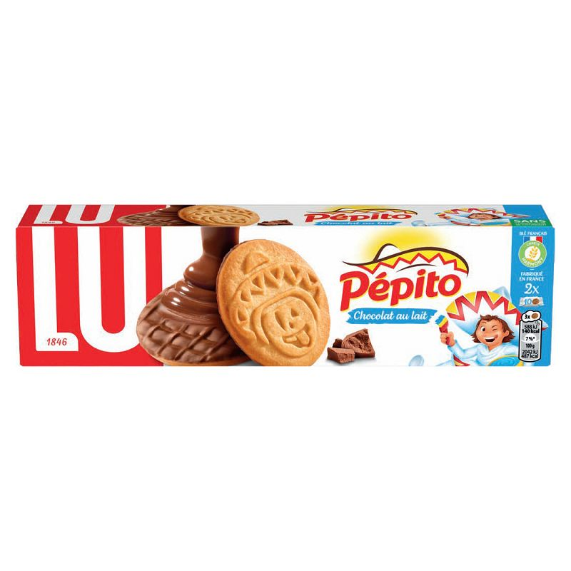 P pito G teaux Au Chocolat Au Lait Biscuits LU Lot De 18 Paquets De 