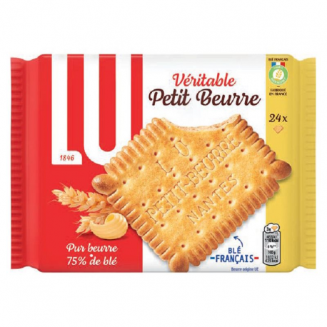 Petit beurre véritable LU 200g - 20 paquets