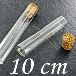 Eprouvettes en verre 10CM - 48 pièces