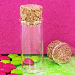 Eprouvettes en verre 5CM - 48 pièces