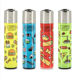 Briquets Clipper décors assortis Every Day 1 - le lot de 48