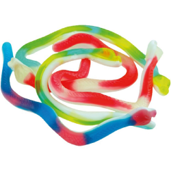 Serpentins gélifiés Trolli - sachet 1kg