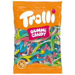 Serpentins gélifiés Trolli - sachet 1kg