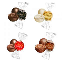 Boules Lindor - 4 variétés Lindt - 375g