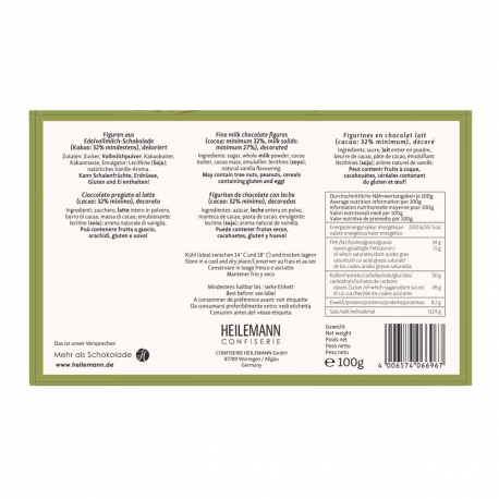 Coffret Dinosaures - sujets en chocolat au lait - 100g