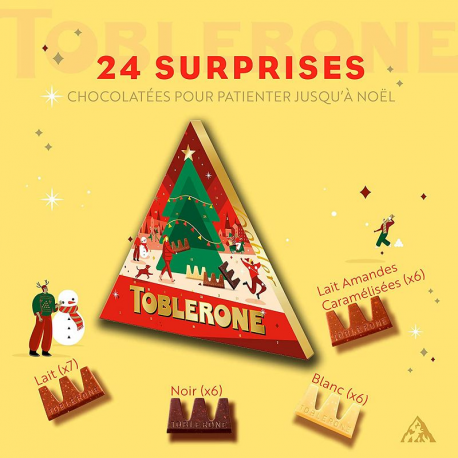 Calendrier de l'Avent Toblerone - 200g