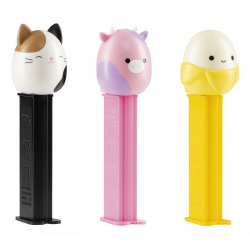 Pez figurine Squishmallows + recharges - le lot de 12