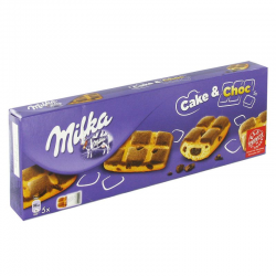 Cake and choc Milka 175g - 16 paquets