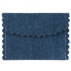 Pochettes Jeans en coton - 4 pièces