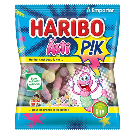 Asti Pik HARIBO 100g - 30 sachets