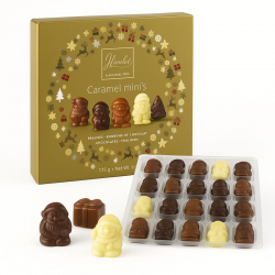 Chocolats caramel mini's Hiver - boîte de 175g