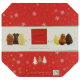 Figurines assorties en chocolat praliné - boîte de 195g