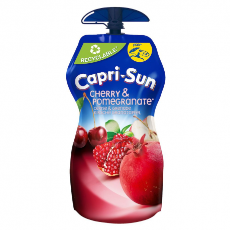 Capri Sun Cerise Grenade poche 33cl refermable - lot de 15