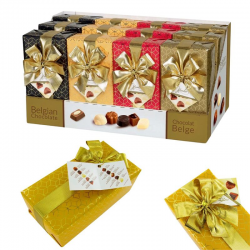 Présentoir 12 ballotins 200g ruban Collection Line Hamlet