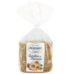 Sablés pâtissiers abricot (lunettes fourrées) 350g - 8 paquets