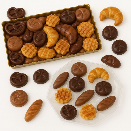 Plateau chocolats Boulanger pralinés - carton de 2.34kg