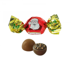 Papillotes en chocolat au lait fourrées pâte à tartiner - 5kg