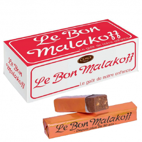 Le bon Malakoff praliné Cémoi - 745g (48 barres)