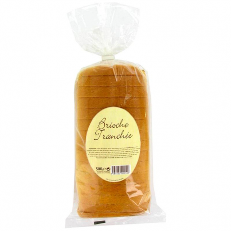 Brioche tranchée 500g - carton de 7