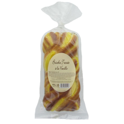 Brioche tressée à la vanille 400g - carton de 7