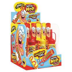 Squeeze Hot Dog Johny Bee - boîte de 12