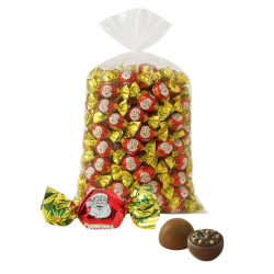 Papillotes en chocolat au lait fourrées pâte à tartiner - 1kg
